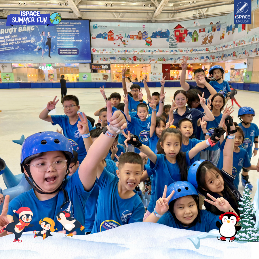 ISPACE SUMMER FUN 2025 | Recap Hoạt Động Chinh Phục Sân Trượt Băng Tại Royal